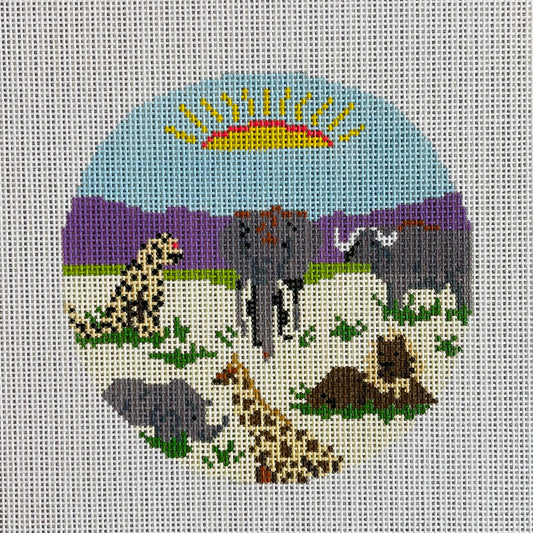 Safari Travel Round C-ABC124