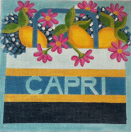 Capri Bag with Lemons C-AP4879