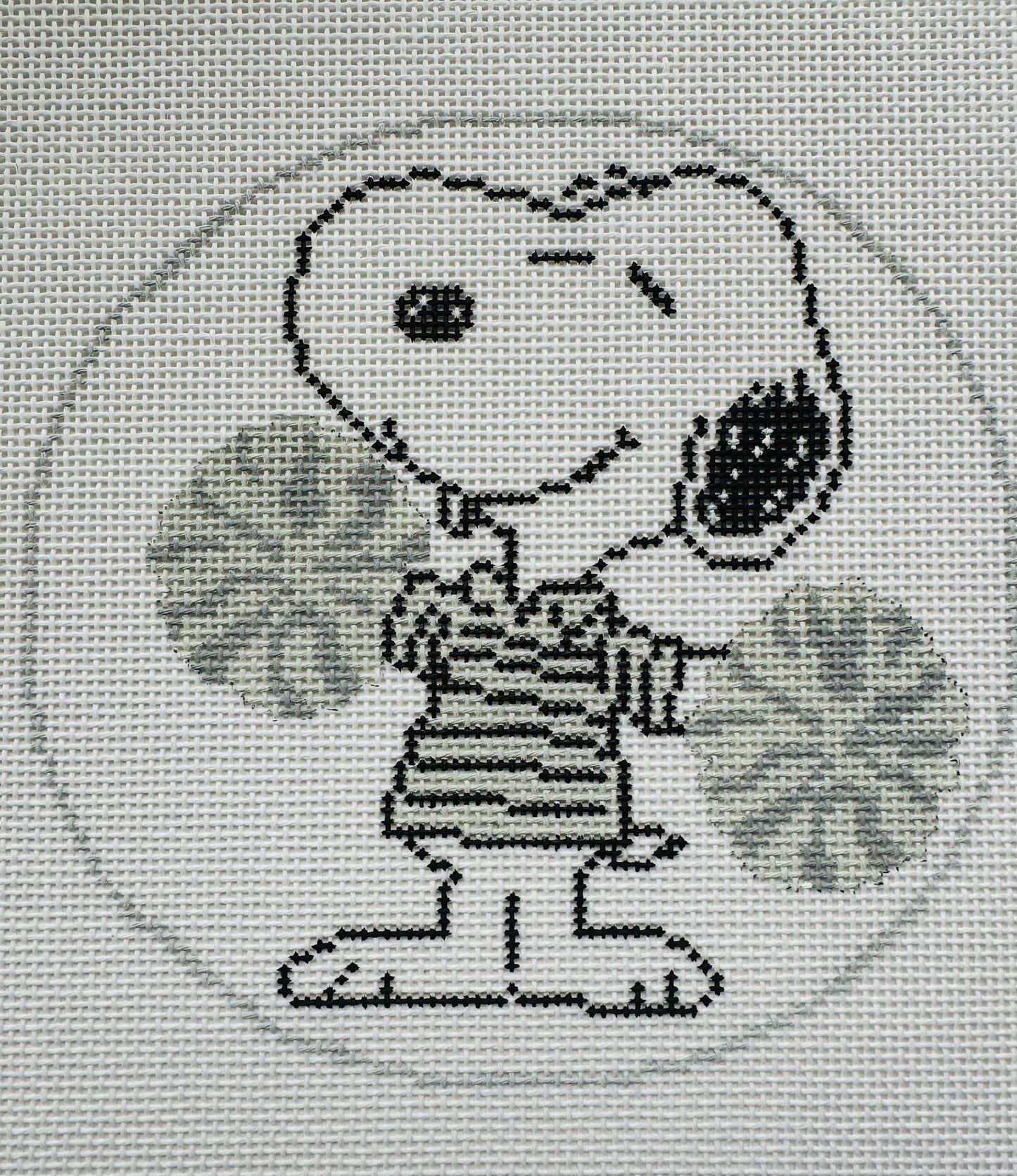 Snoopy with Pom Poms C-DLSNCheer1G