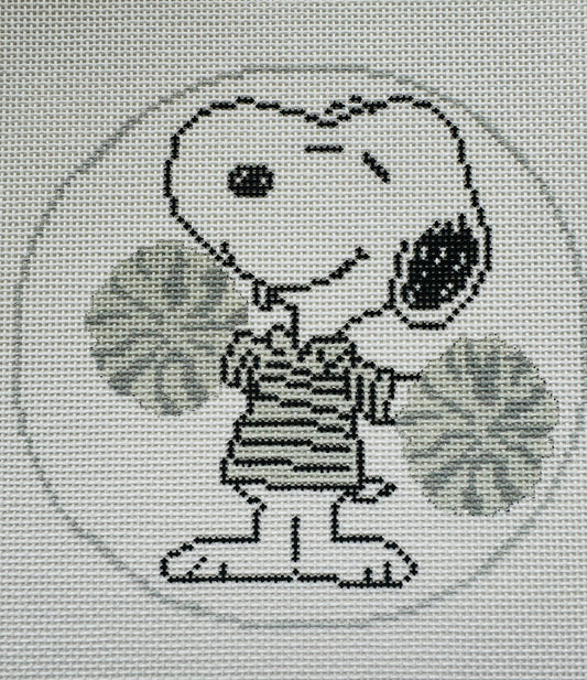 Snoopy with Pom Poms C-DLSNCheer1G