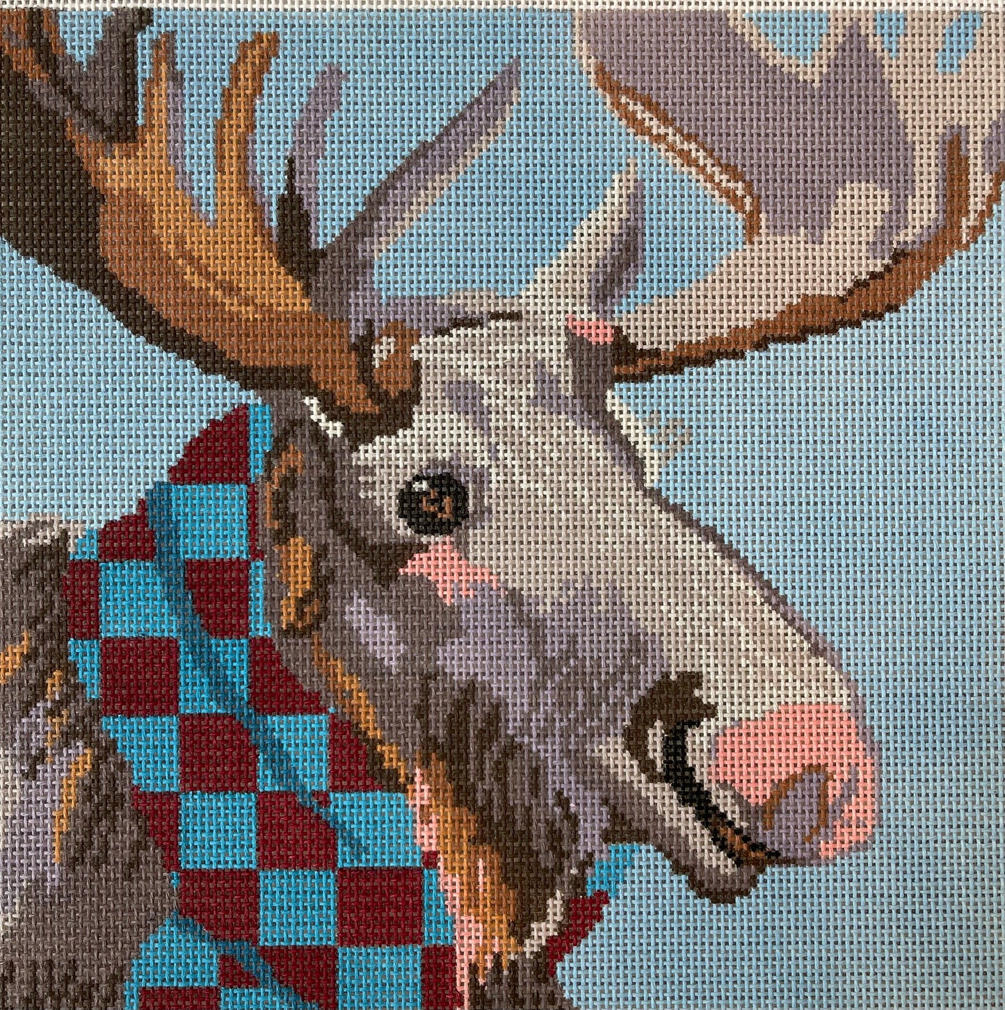 Moose on Blue C-ASIT310