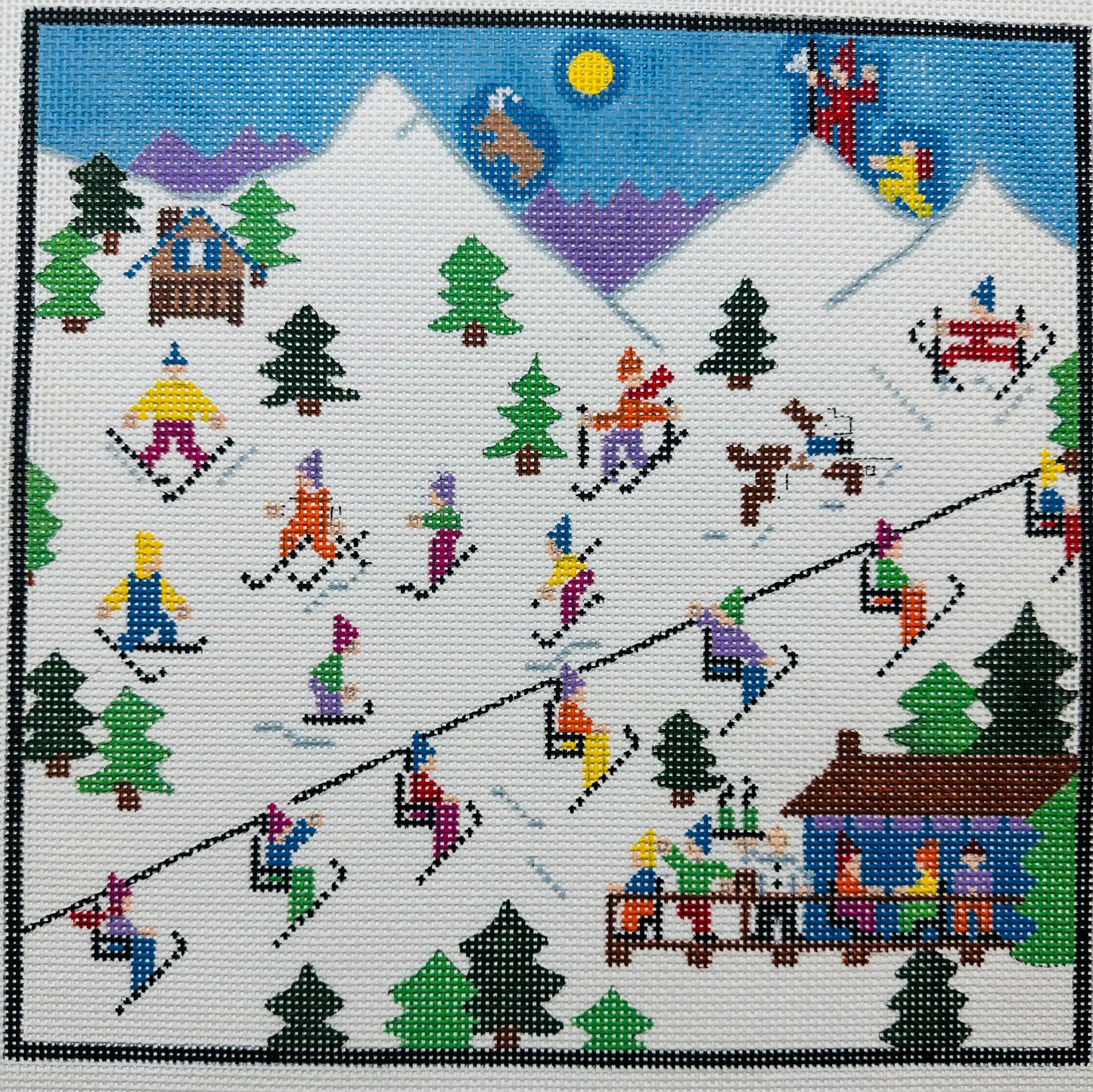 Ski Scene C-TMCC214