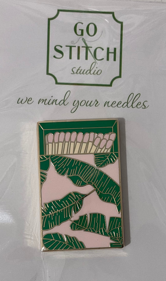 Palm Beach Matchbox Needle Minder A-GSSPALM