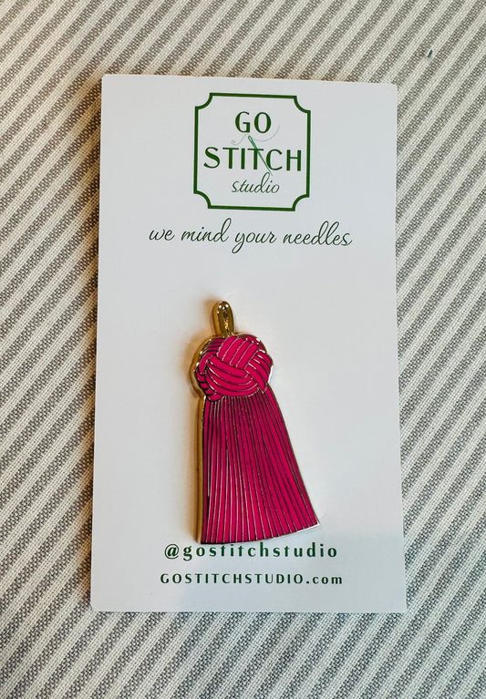 Pink Tassel Needle Minder A-GSSPT