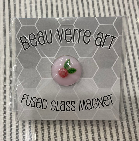 Glass Needle Minder Rose A-BVNMROSE