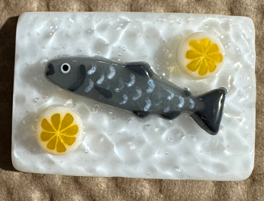 A-BVNM Pike Place Market Fish Needle Minder