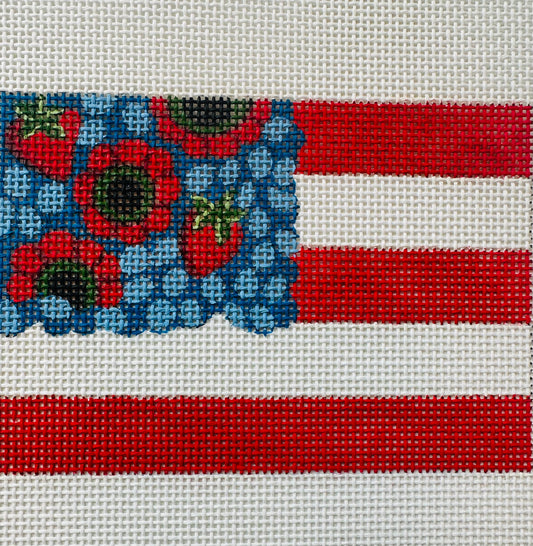 Mini Flag with Flowers and Berries C-AP8032