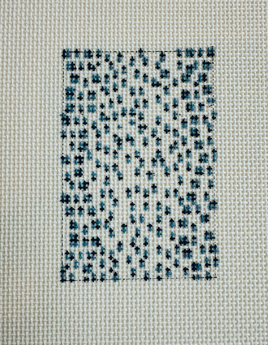 French Dots Luggage Tag C-KW128B