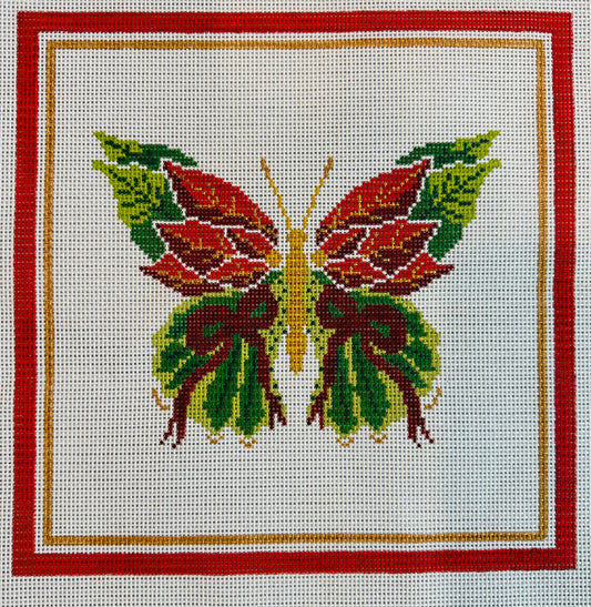 Poinsettia Butterfly C-IKS2093B