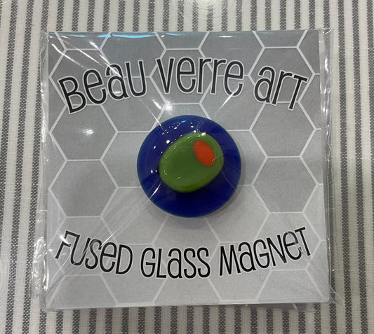 Glass Needle Minder Olive A-BVNMOLIVE