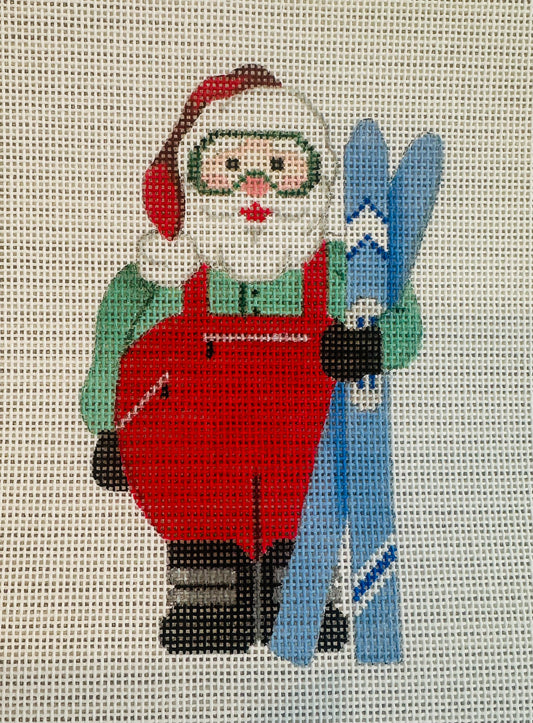 Santa with Skis C-JMSS15