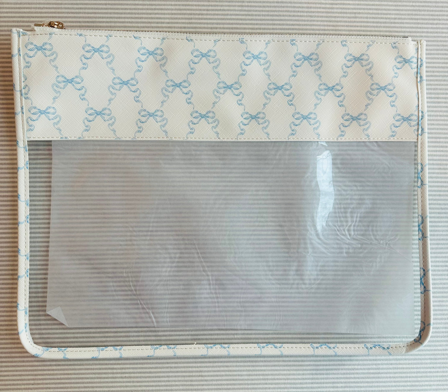 Hannah Bow Trellis Ribbon Large Project Bag A-PLDB42