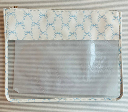 Hannah Bow Trellis Ribbon Large Project Bag A-PLDB42