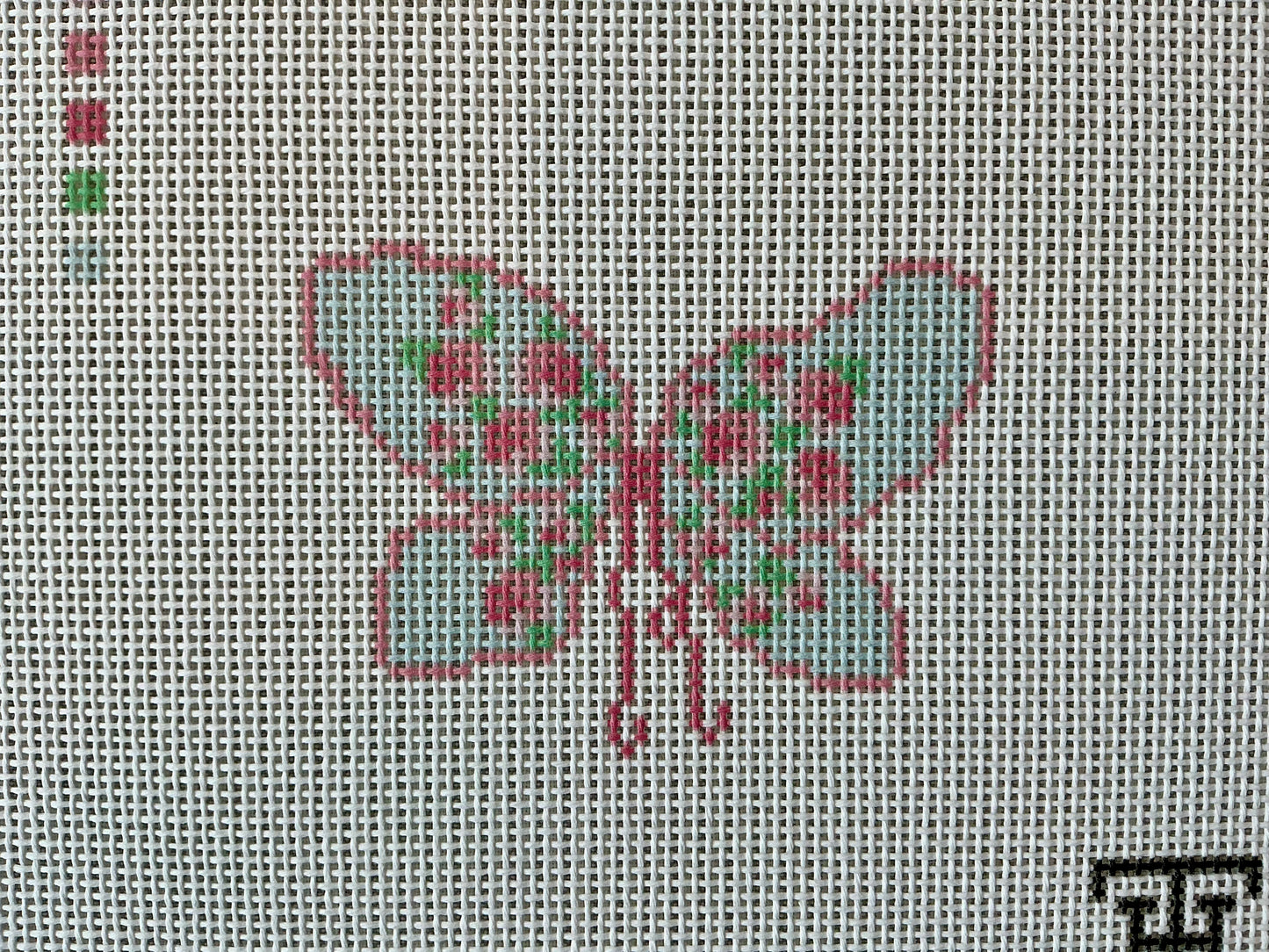 Pink Butterfly Canvas C-KCD3174