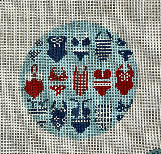 Bikini Round Nautical C-ABC743
