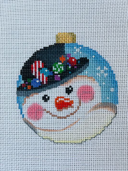 Snowman in Tophat Ornament C-ATct1802