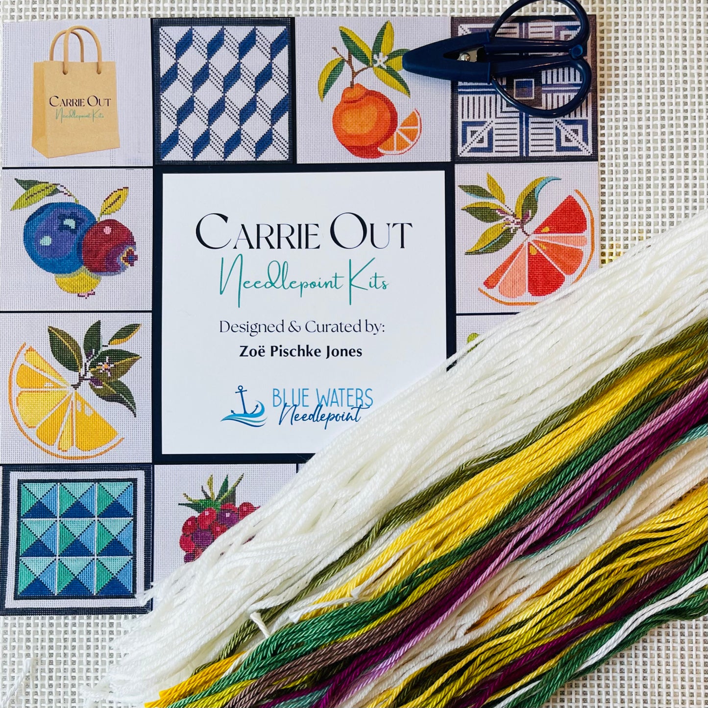 Needlepoint Kit: Lemon C-CONKL