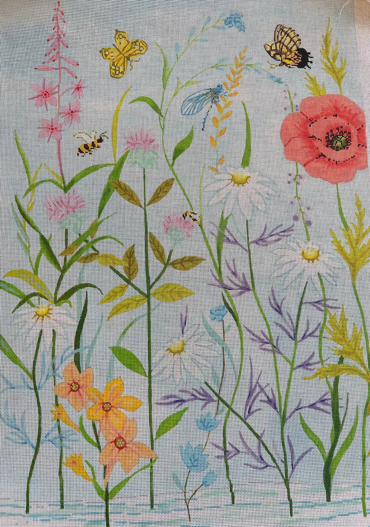 Flowers and Bugs 18M 23x16” TS-ASIT492