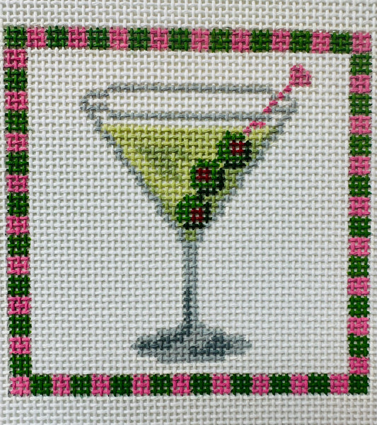 Martini 4” Coaster C-GEM104