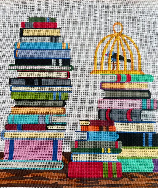 Books and Birdcage 18M 14x14 TS-ASIT350