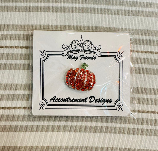 Glitter Pumpkin Needle Minder A-AD Pumpkin