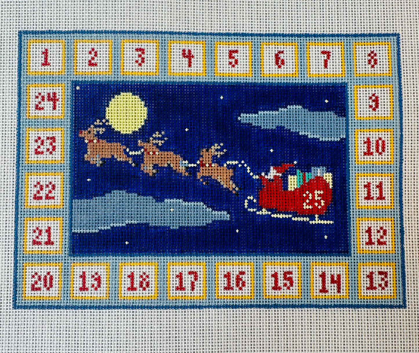 Santa and Sleigh mini-advent C-SS261