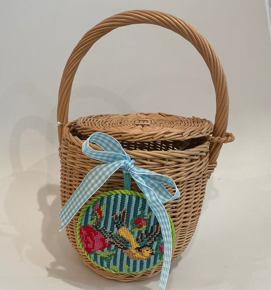 Finishing Class #2 for a Basic Round Ornament 3/4 from 10-12 pm at HD