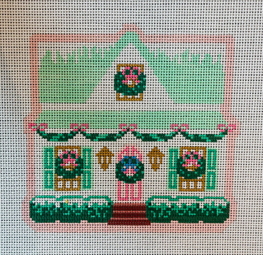 Christmas Village Green House C-LPgreenhouse