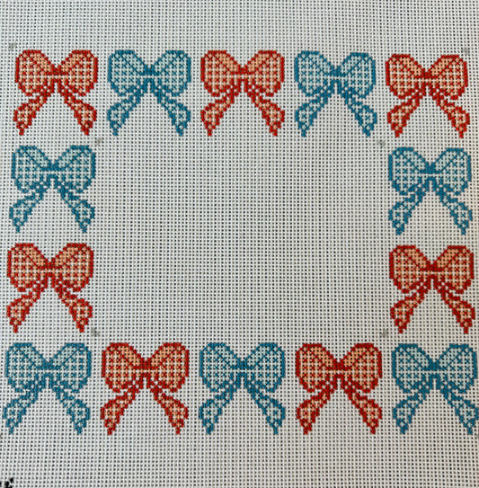 Red and Blue Bows Frame C-MCD36
