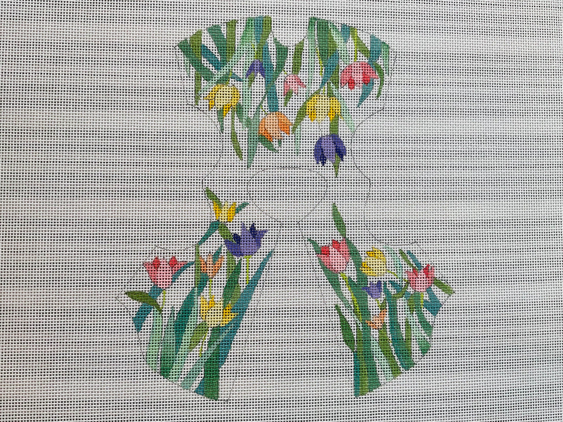 Tulip Hat and Vest for stuffed animal C-ED-17007 – Heirloom Designs