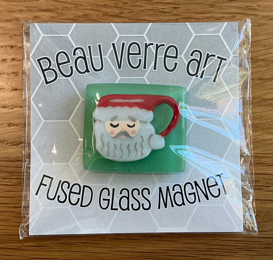 Glass Needle Minder Santa Mug A-BVNMMUG