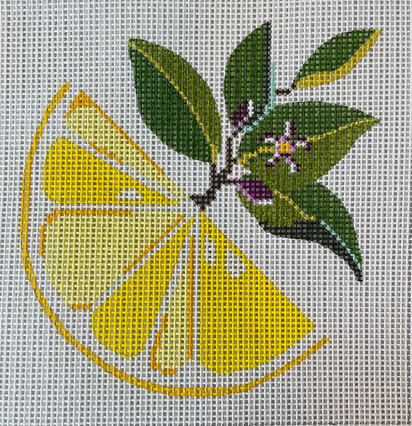 Needlepoint Kit: Lemon C-CONKL