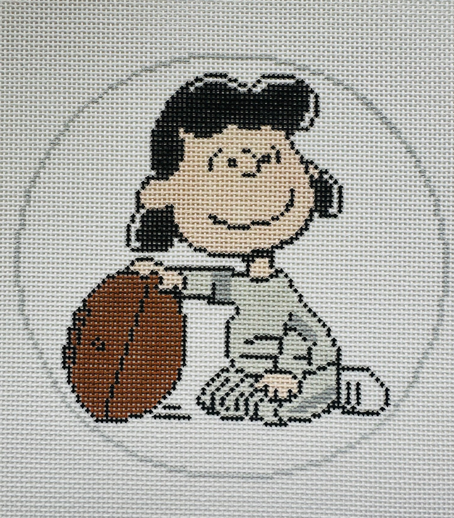 Lucy with Football C-DLLVC1G