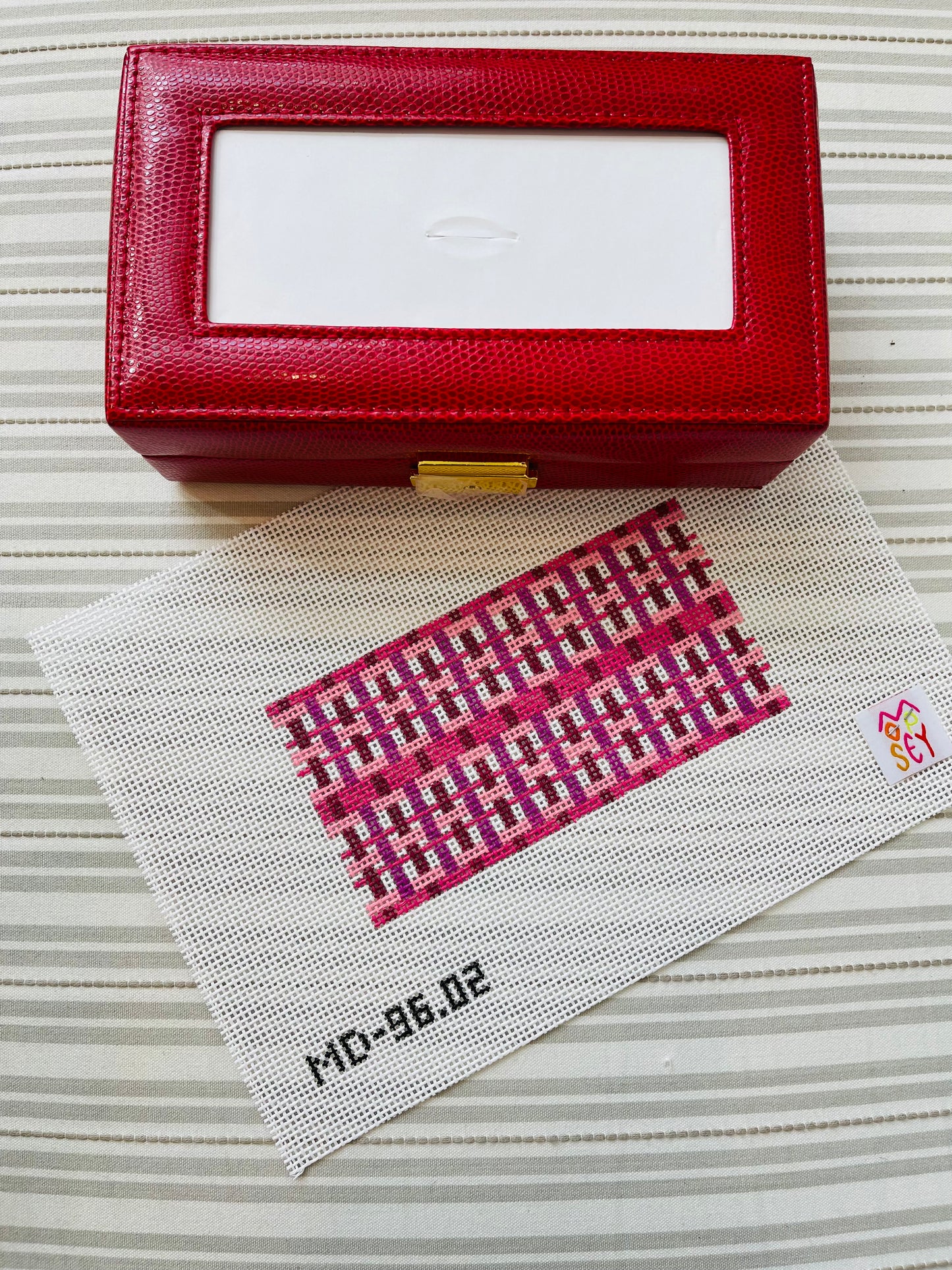 Red Jewelry Box SF-TCNBAG38R