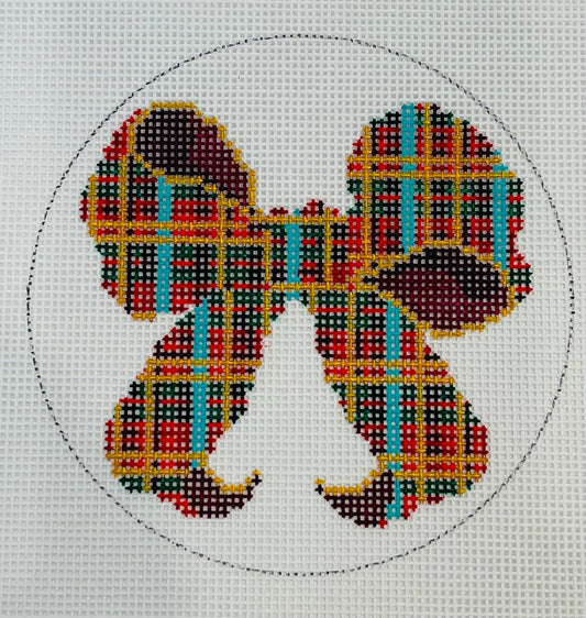 Plaid 4” Bow C-TCDKB06A