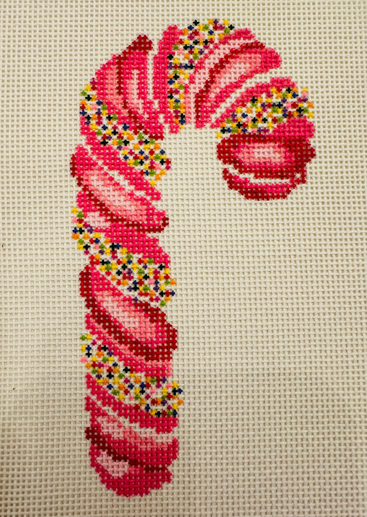 Pink Sprinkle Candy Cane C-BPC22244