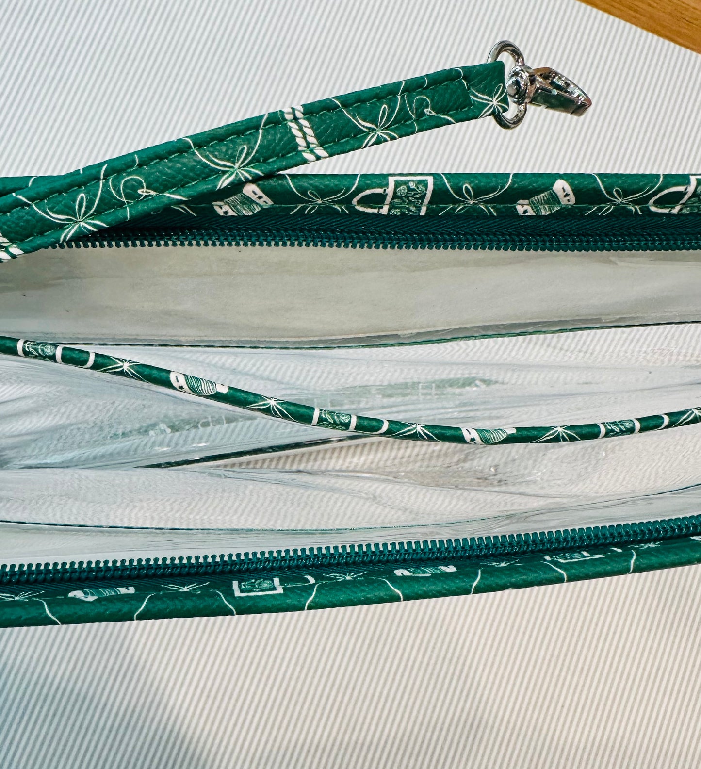 Double Trouble Project Bag Green A-TATPB1115