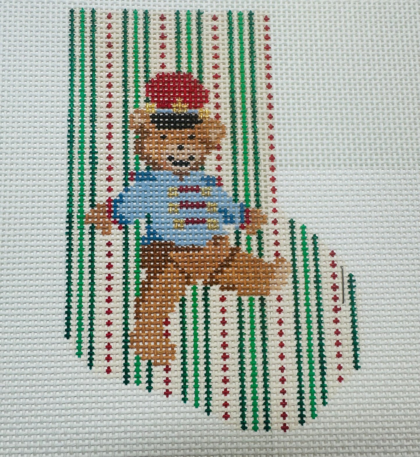 Marching Bear Mini Stocking C-M208