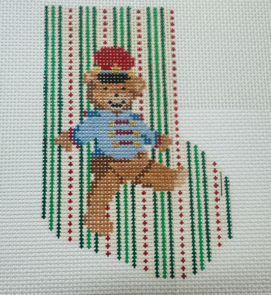 Marching Bear Mini Stocking C-M208