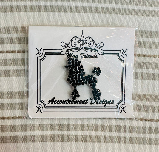 Black Poodle Needle Minder A-AD Poodle