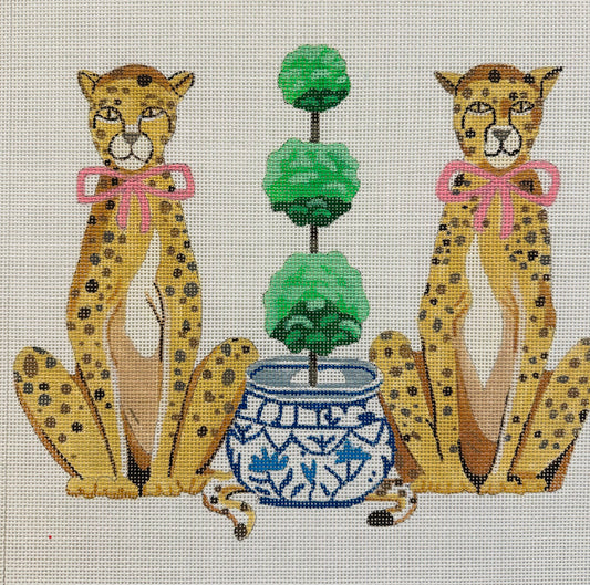 Cheetahs with Topiary C-AP4866