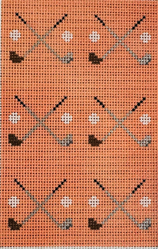 Golf Clubs on Coral Yardage Insert C-KKYDG09