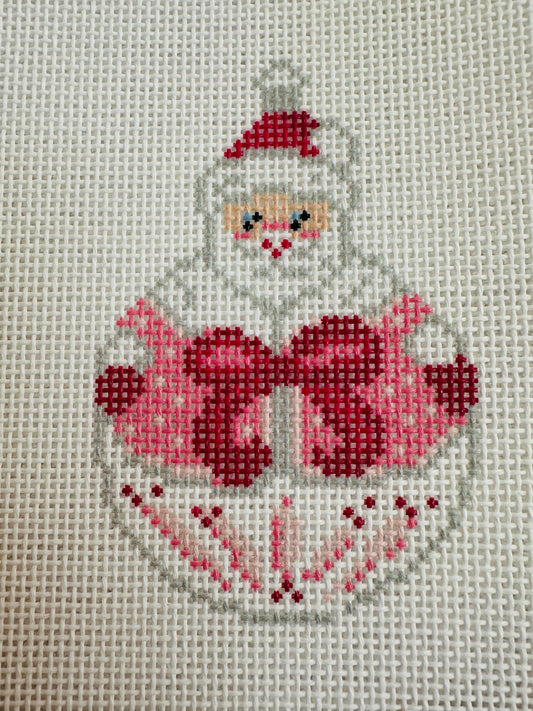 Pink Santa with Bow C-KCD2961