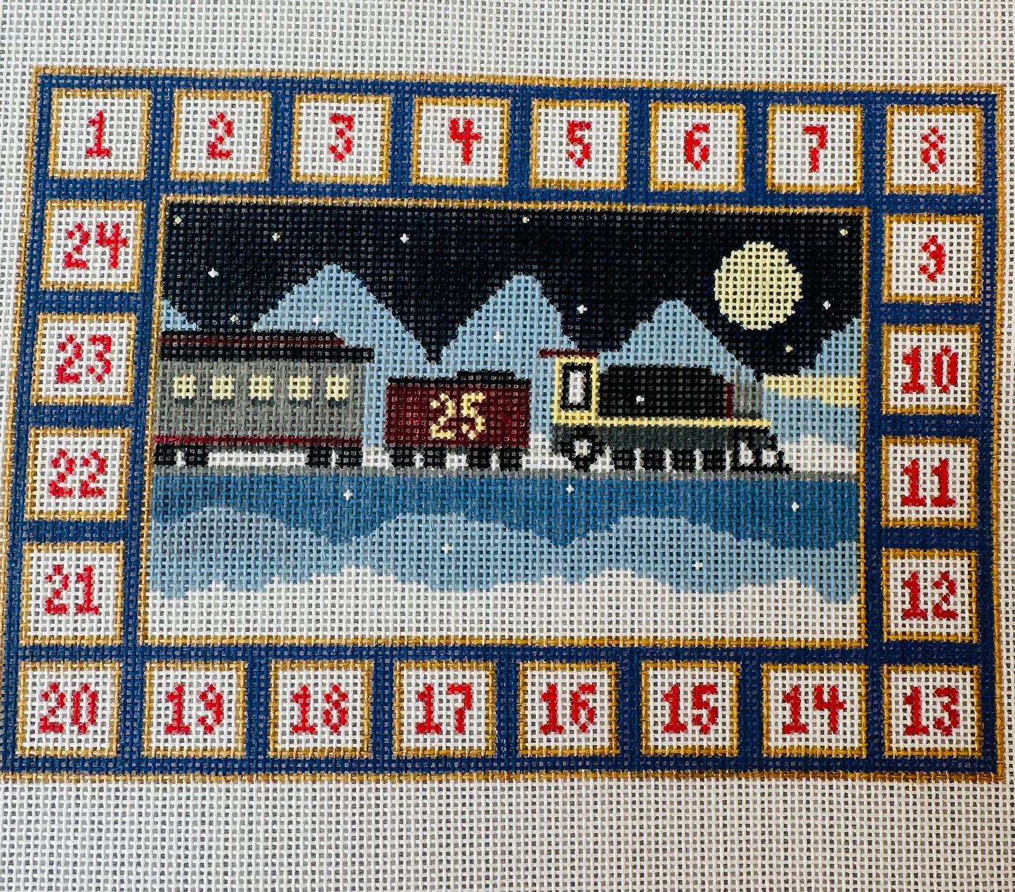 Christmas Train mini-advent C-SS262