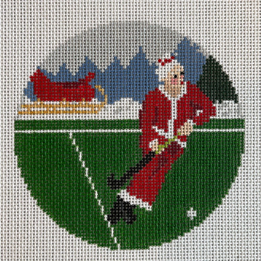Mrs. Claus Playing Field Hockey C-AOK113