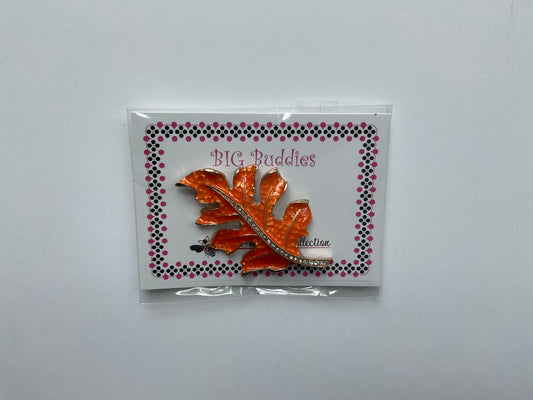 Big Buddies Needle Minder Orange Leaf  A-TMCNMLeaf