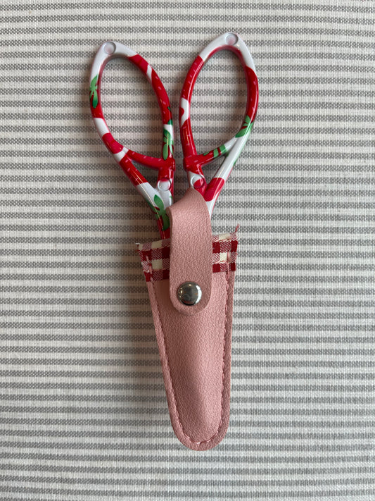 Strawberry Scissors with Case A-VWberry