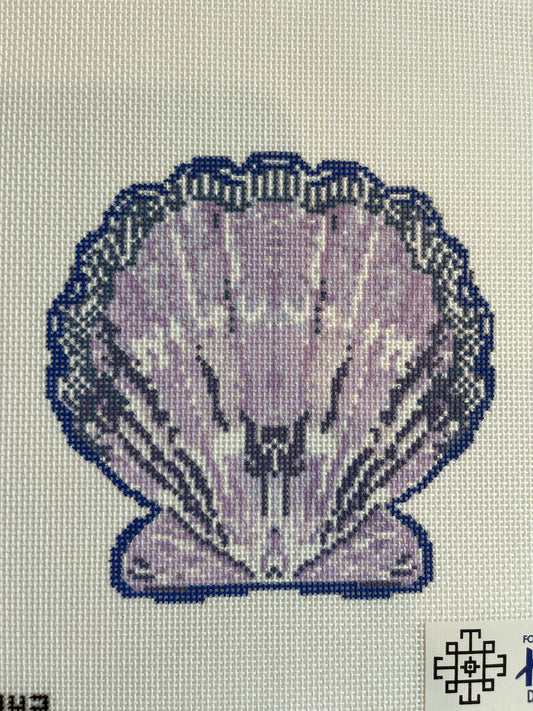 Scallop Ornament Purple (C-TA1042)