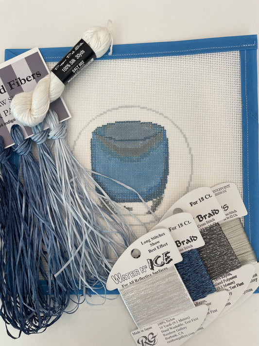 Blue Glassybaby kit C-KDS48