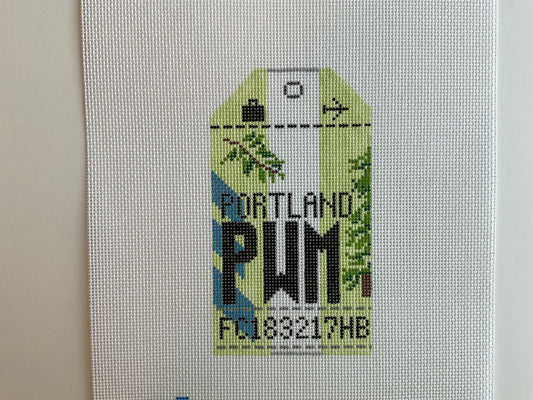 Portland Retro Travel Tag C-HNPWM